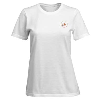 Tee-Shirt Petit Logo JPLB Blanc - Femme