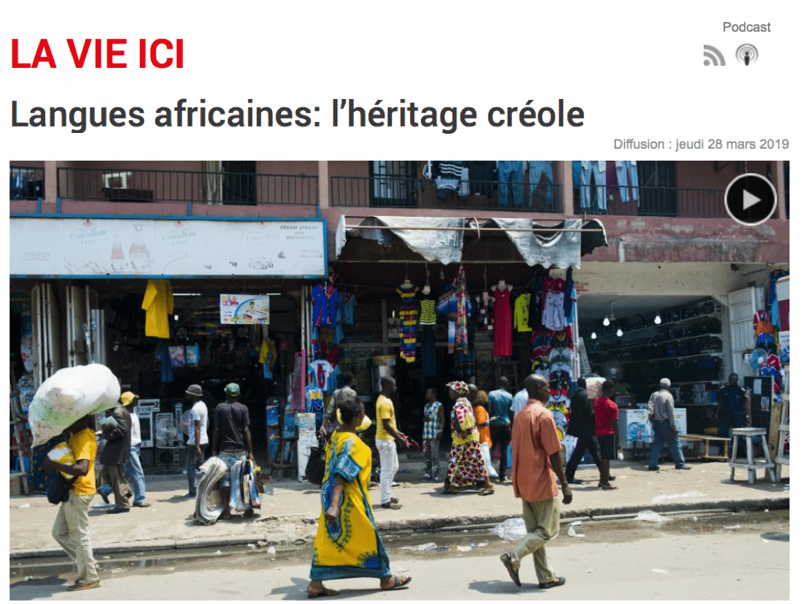 You are currently viewing Langues africaines: l’héritage créole