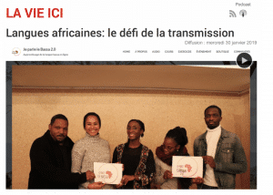 Langues africaines: le défi de la transmission